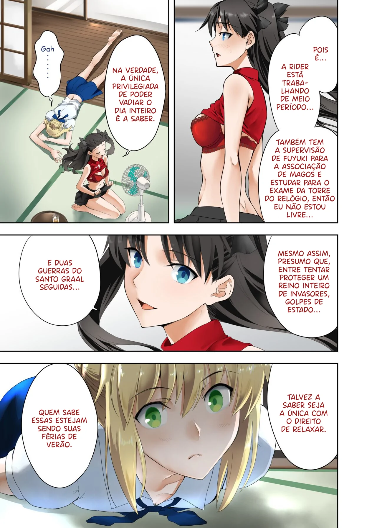 Saber no Natsuyasumi by Kuroha Nue
