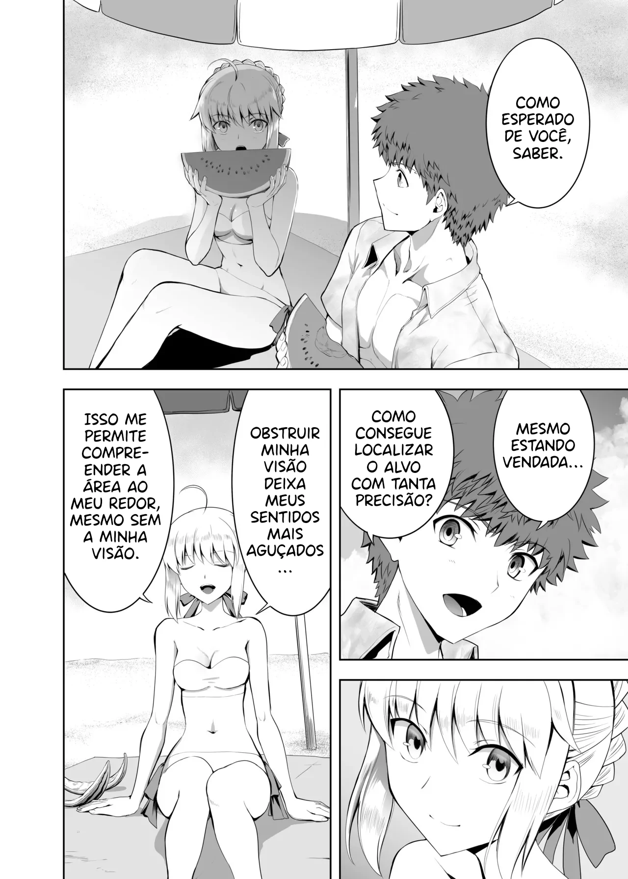 Saber Maniacs Shikaku o Shadan Suru to Hoka no Kankaku ga Togisuma Sareru toiu node Saber ni Mekakushi Play o Shitemoratta by Kuroha Nue