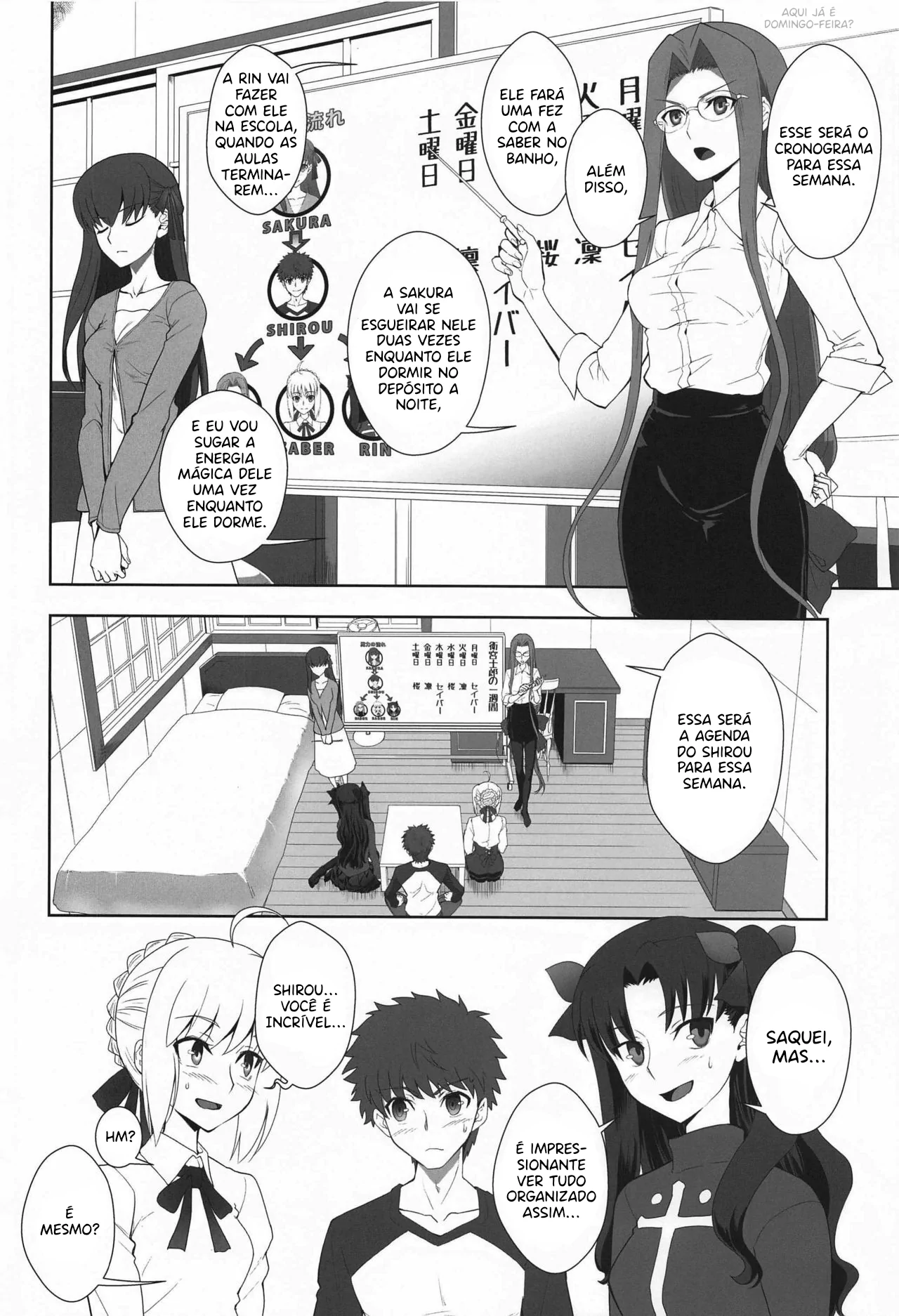 Emiya Shirou no Isshuukan by Kuroha Nue