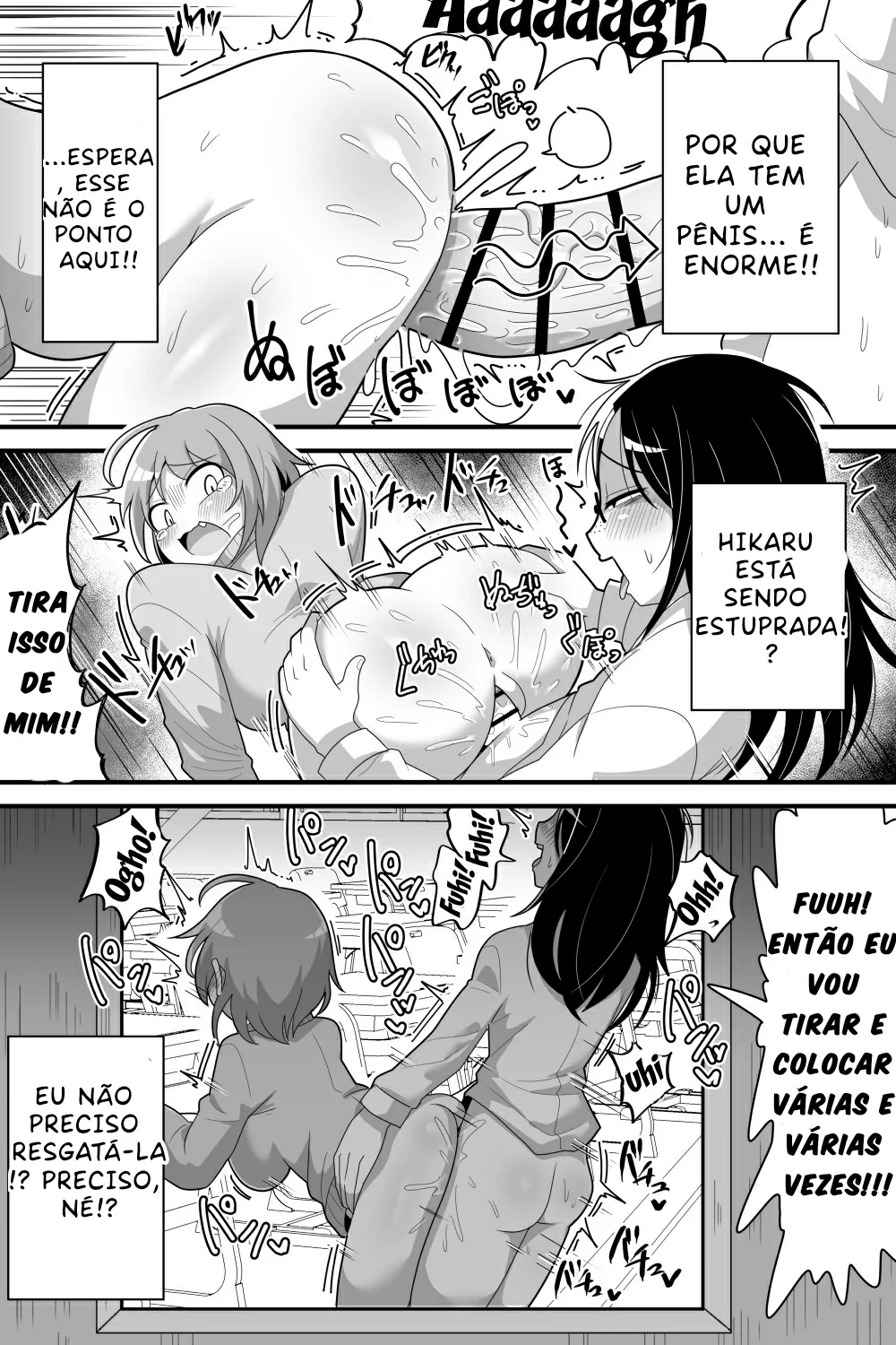 Futanari Nekura Onna ni Boku by Dakkoku Jiro