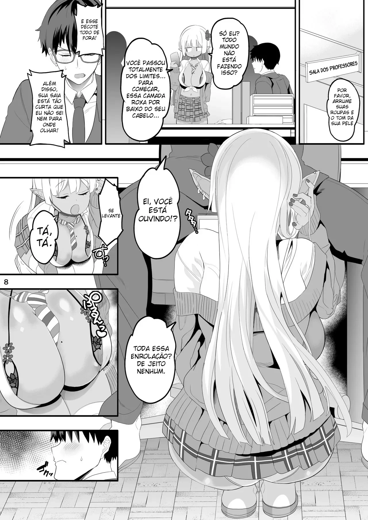Kanzen ni Gal Ochi Shita Ryuugakusei Elf no Shidouhou by Kazutaro